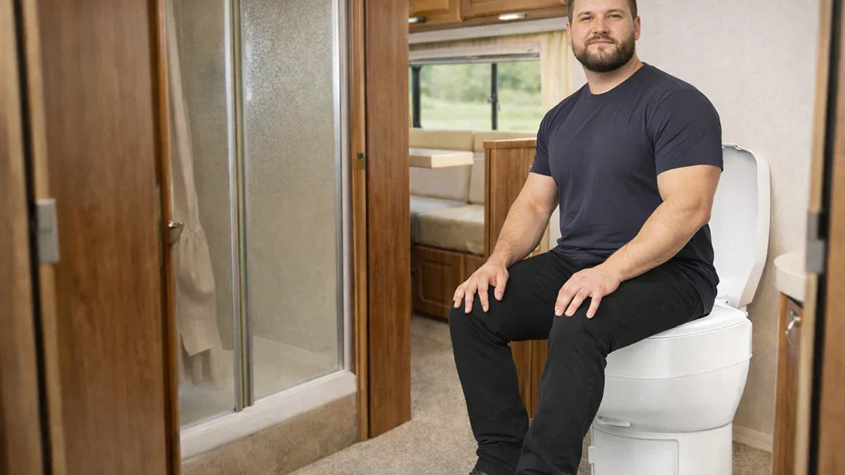 Adult RV Toilet Stability Guide: How to Choose a Safe & Comfortable Option