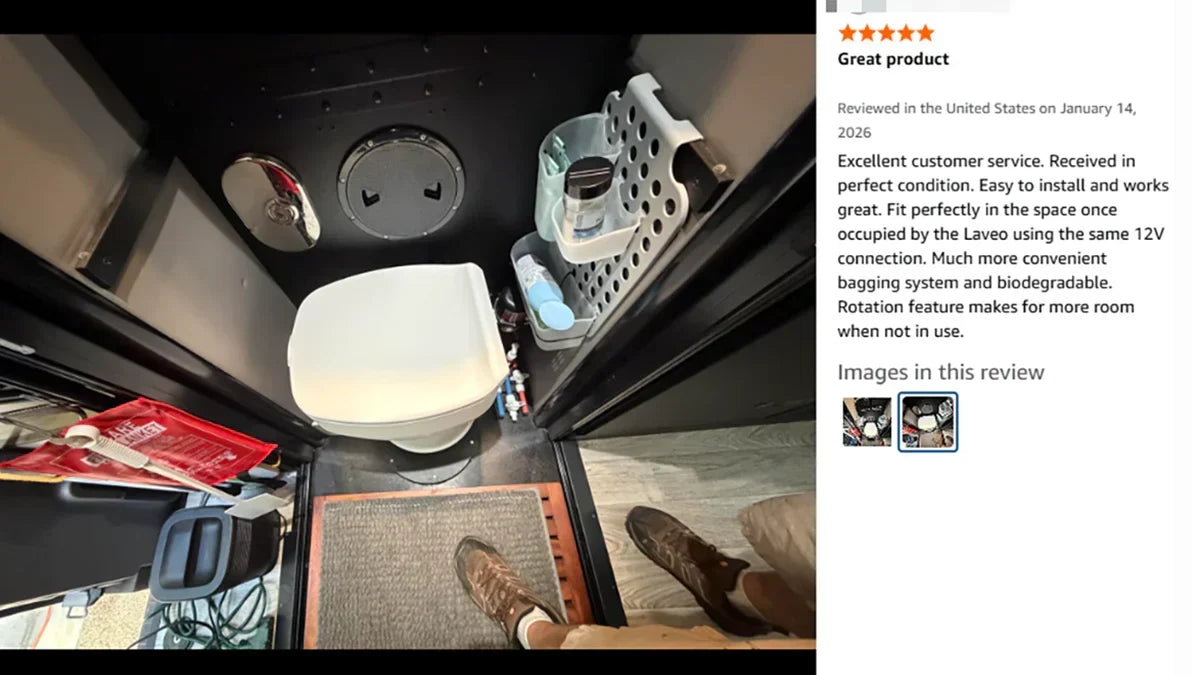 Modiwell R1808 RV Toilet Review