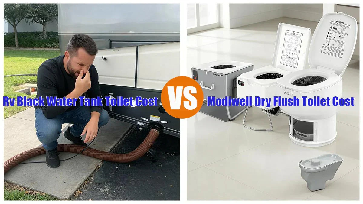 RV Black Tank Cost vs Modiwell Dry Flush Toilet Cost: A Real Comparison