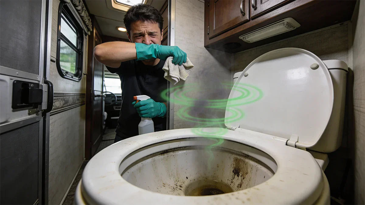 RV Toilet Odor