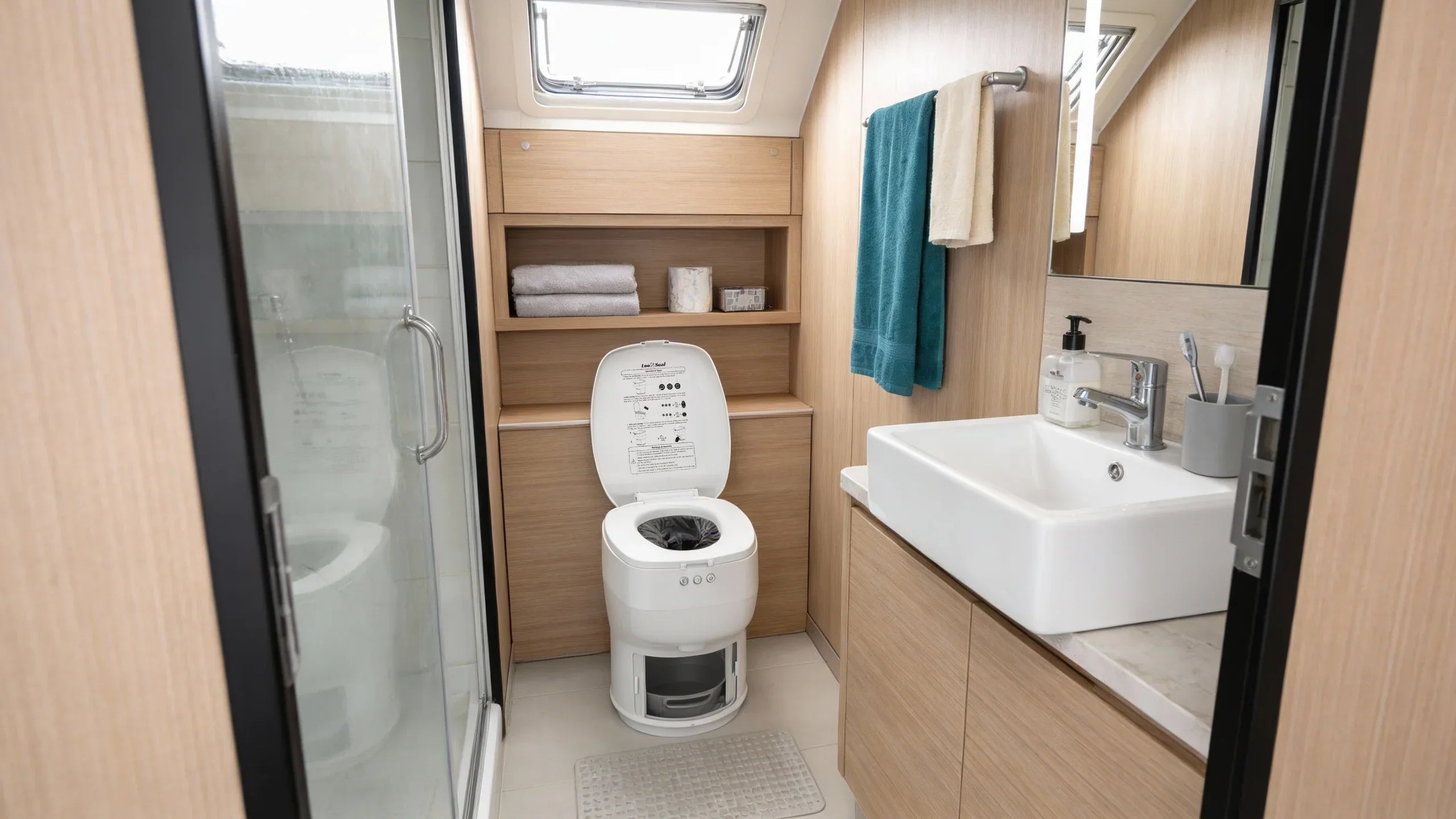Toilet in Motorhome