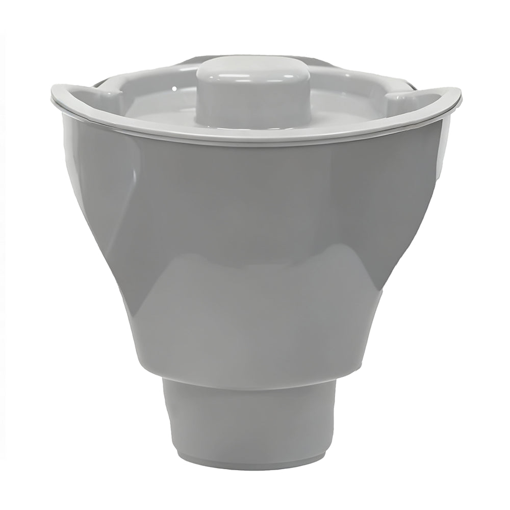 dry flush toilet reusable urine tank modiwell front