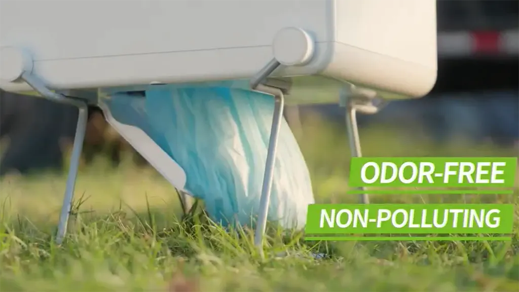 modiwell temporary toilet has no odor and no pollution