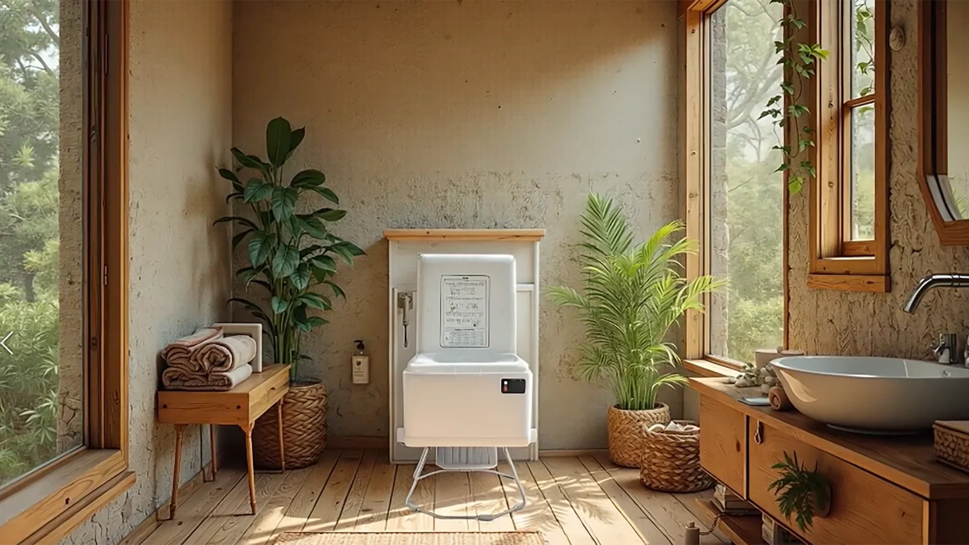 Add a Modiwell Toilet Without Plumbing