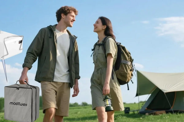 Carry a Modiwell portable toilet for camping