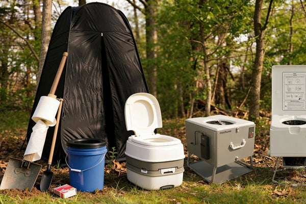 Comparing 3 Campsite Toilet