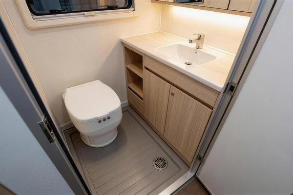 Modiwell R1808 RV Toilet Options for Small Spaces