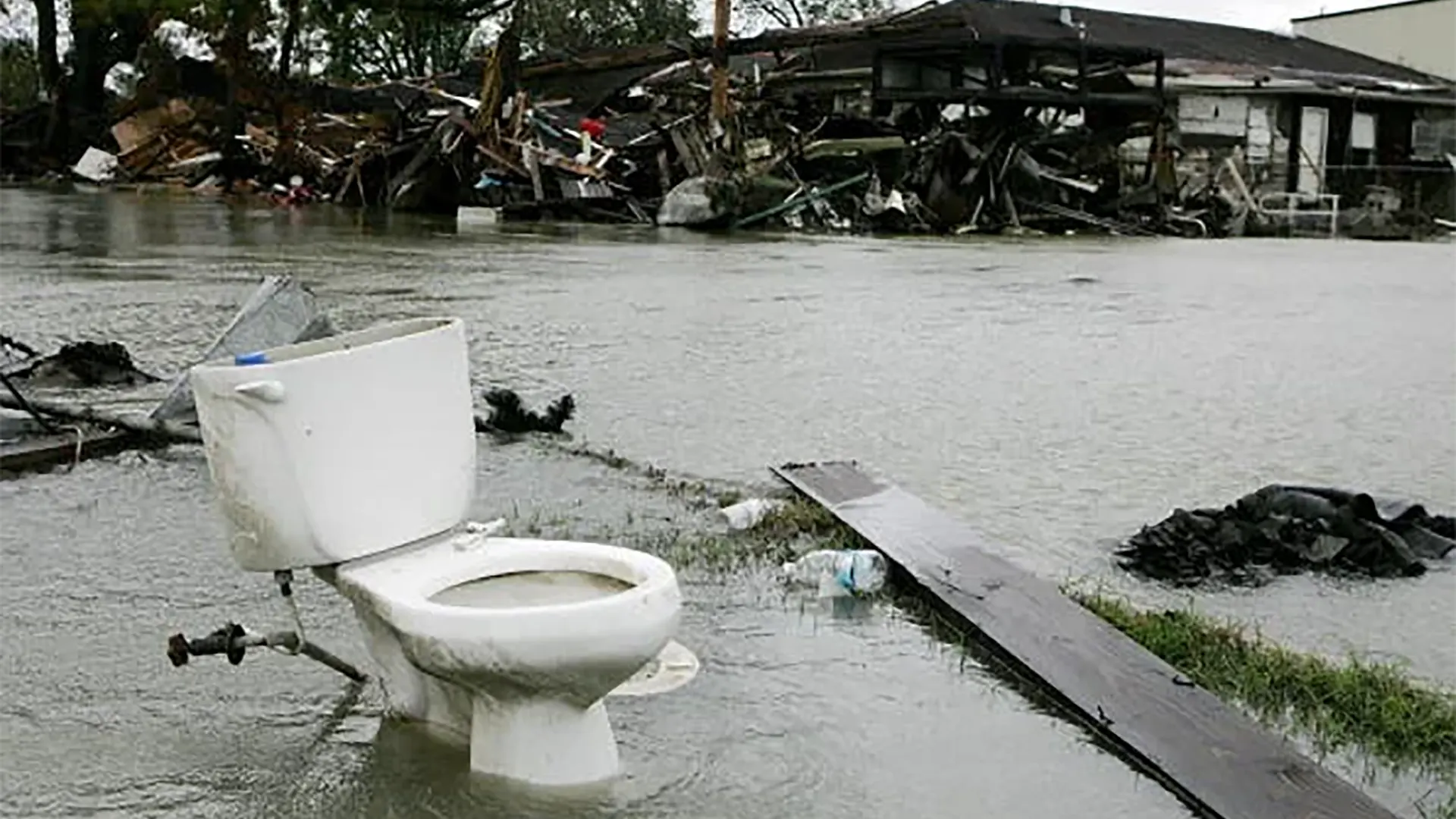 Natural disasters require the use of portable emergency toilets