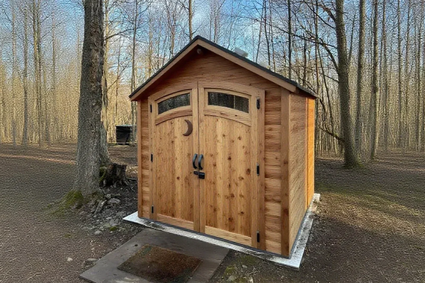 Off-grid cabins sheds