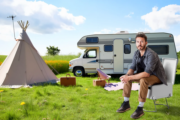 Use mediwell waterless toilet for Camping and RVing