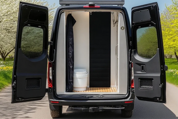 Van with Toilet