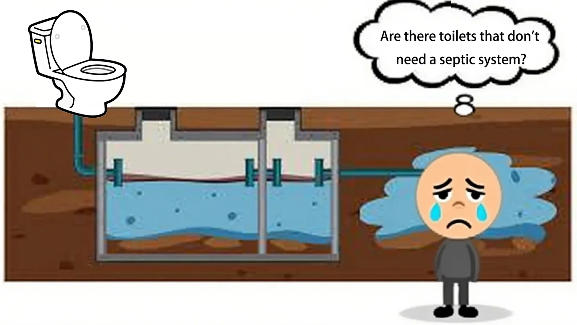 Want a septic tank-free toilet