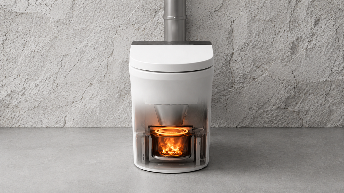 Incinerating Toilet