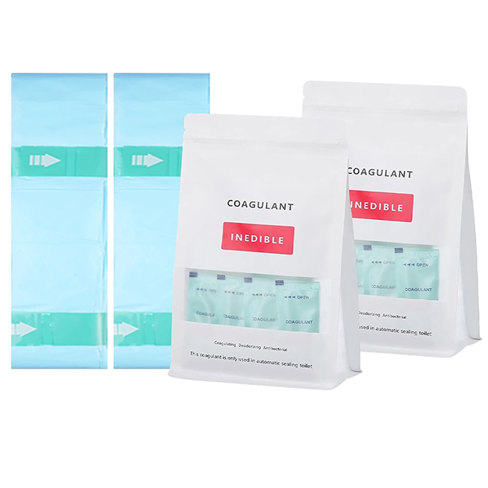 Modiwell Distributors）Modiwell Dry Flush Toilet Refill Bags and Coagulant