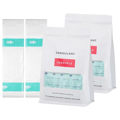 Modiwell Distributors）Modiwell Dry Flush Toilet Refill Bags and Coagulant