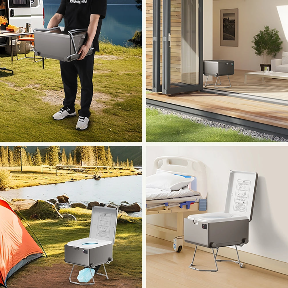 Modiwell portable camping toilet is widely used