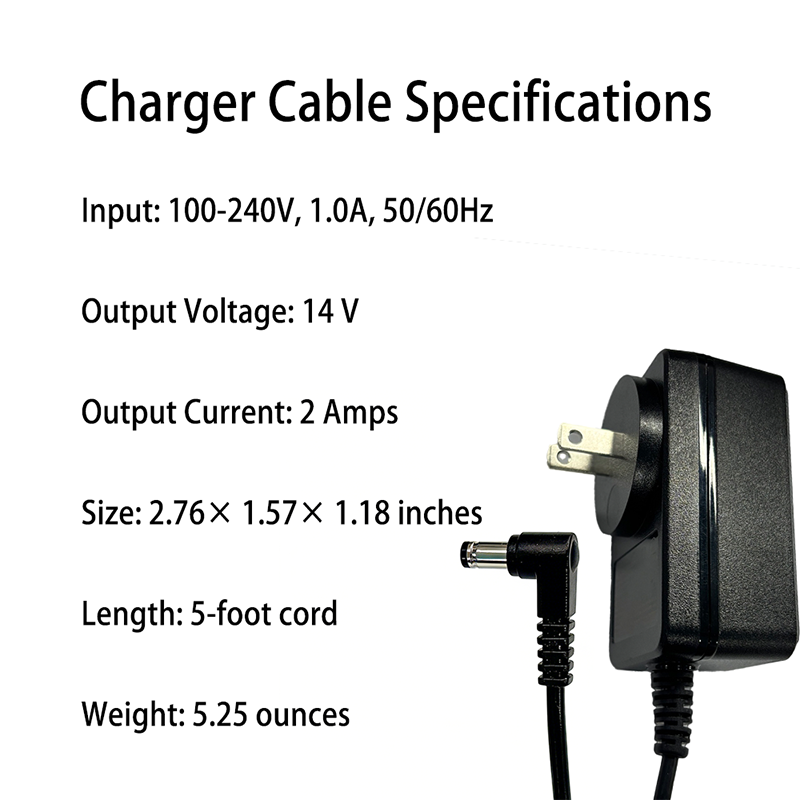 Modiwell Distributors）R1808 RV Dry Flush Toilet AC-DC 14V 2A Power Supply Adapter
