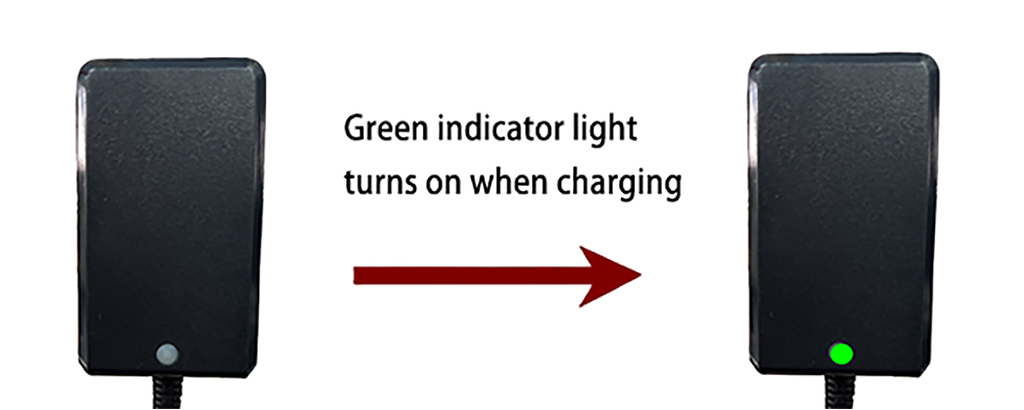 R1808 dry flush toilet charging status