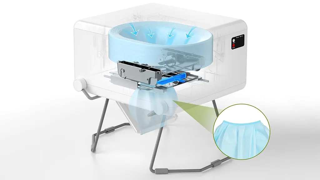Smart package toilet|dry flush toilet