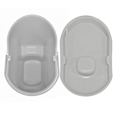 Modiwell Dry Flush Urine Tank - Front and Back View showcasing all angles of the heavy-duty accessory