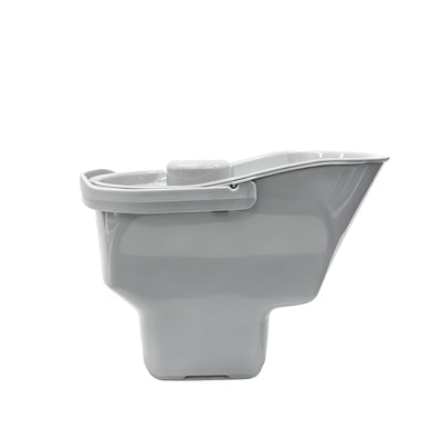 Modiwell Toilet Urine Tank Side Profile - Showing Durable Plastic Easy Clean Construction