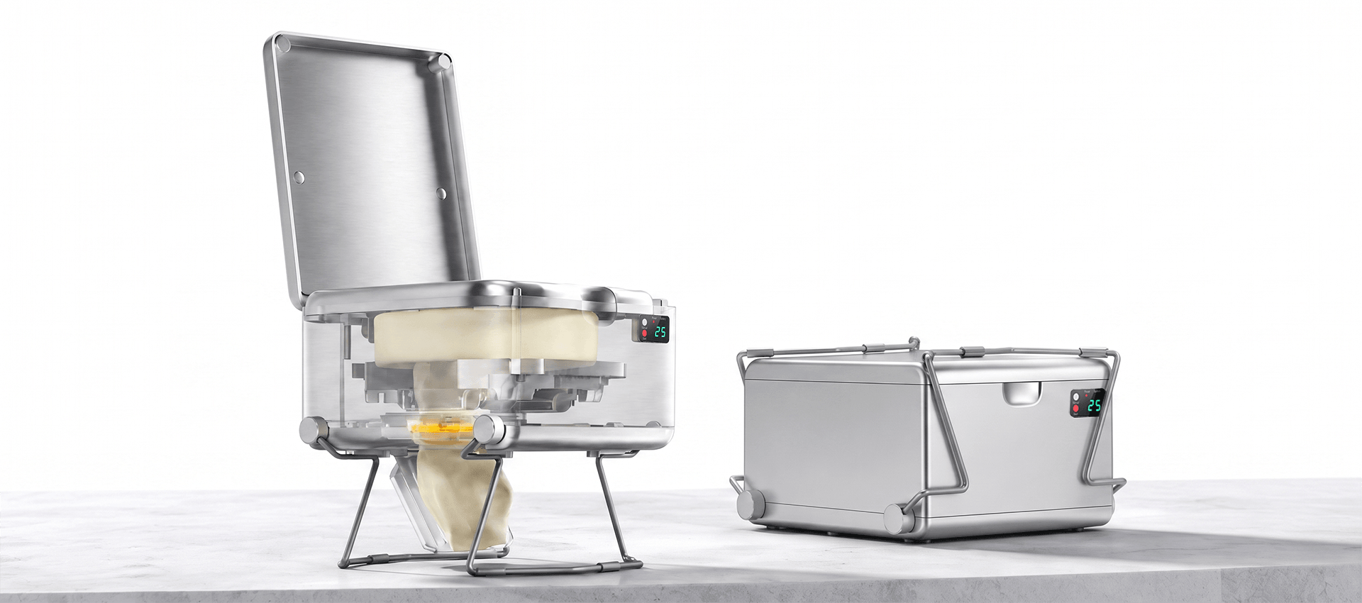 Modiwell EVO LE-310 Portable Dry Flush Toilet with LooSeal Waterless Sealing