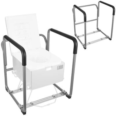 Modiwell Distributors）Modiwell LE-310 Dry Flush Toilet Safety Rail | Stable Support