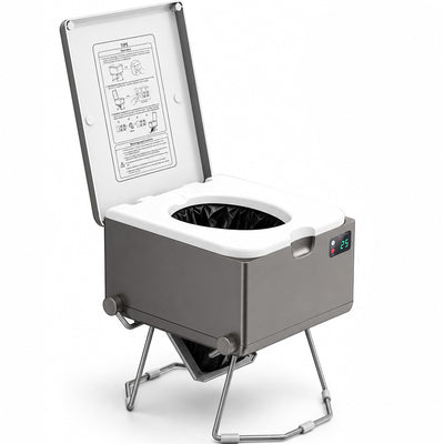 Modiwell EVO LE-310 Portable Dry Flush Toilet with LooSeal Waterless Sealing