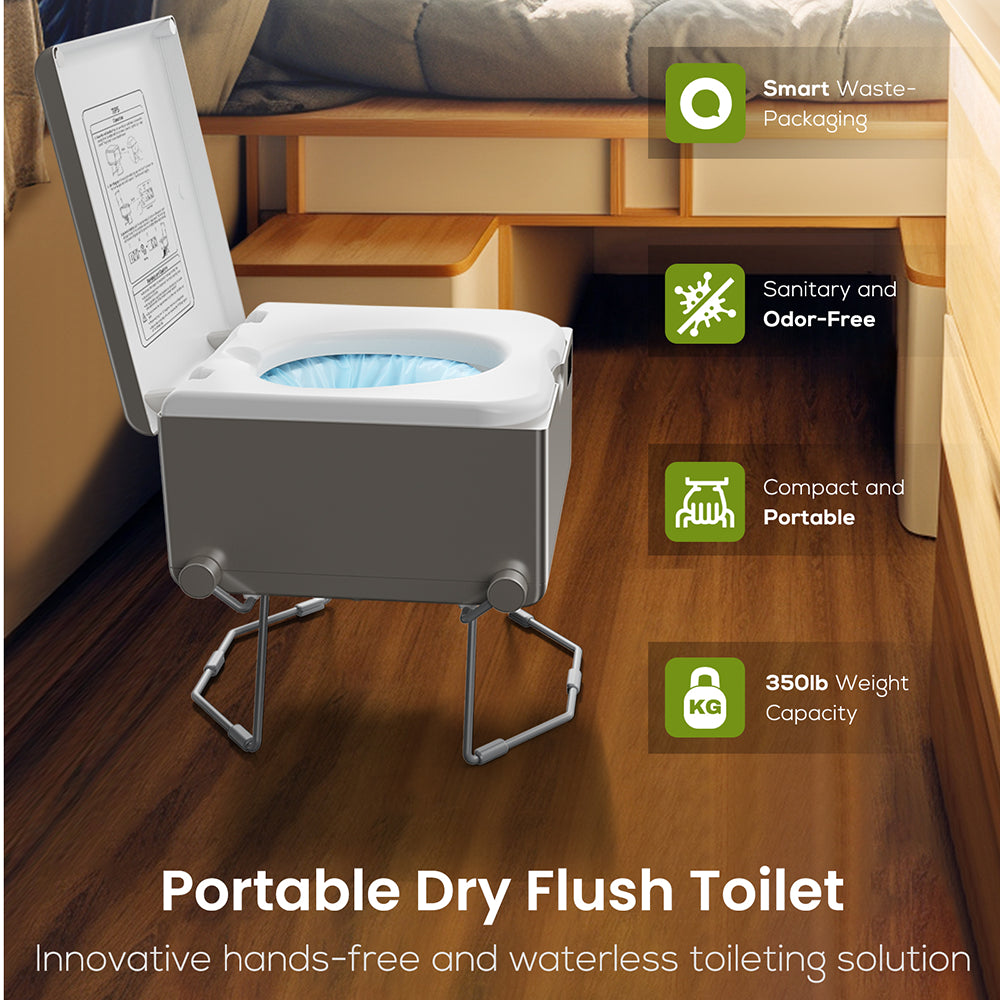modiwell LE-310 protable dry flush toilet for camper