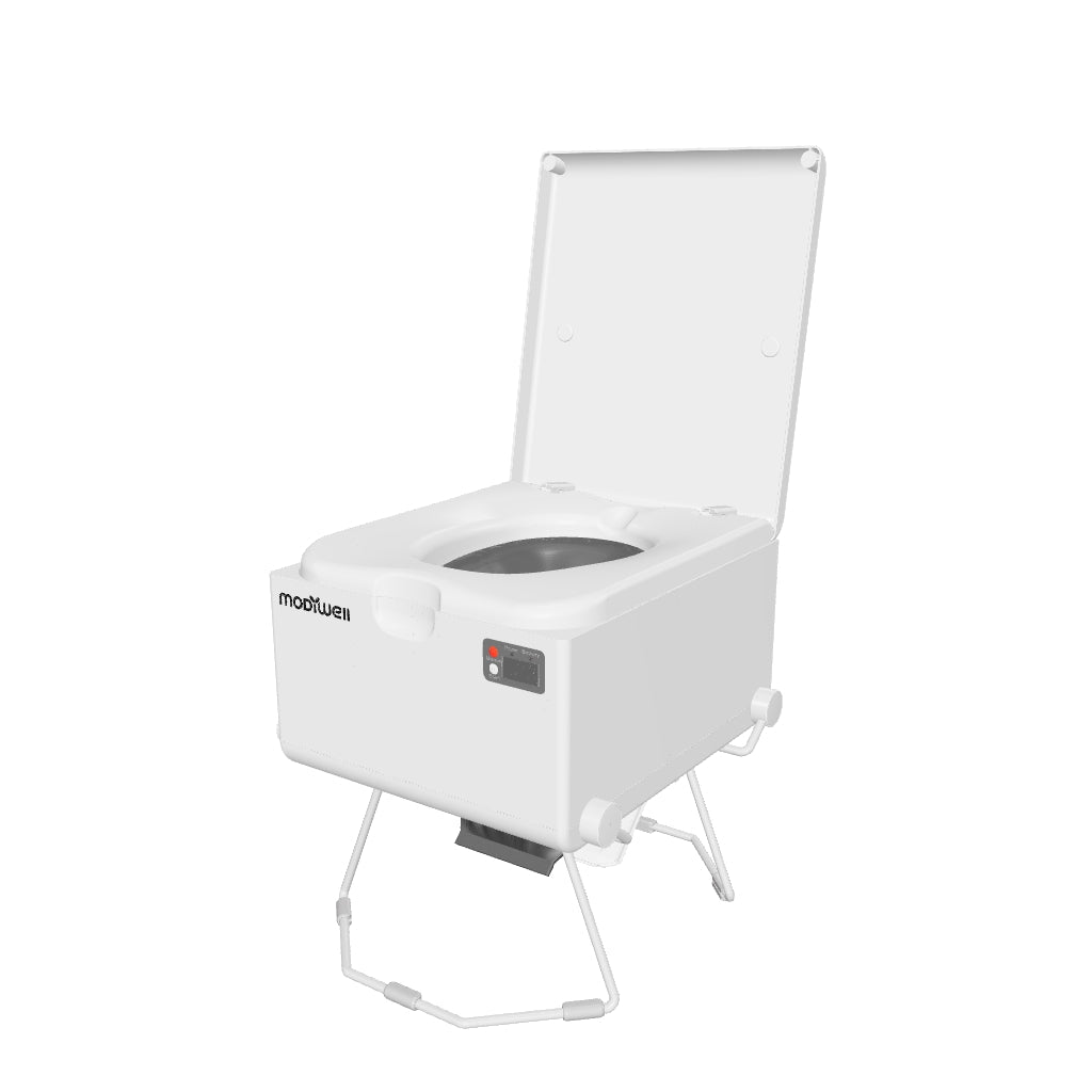 Modiwell EVO LE-310 Portable Dry Flush Toilet with LooSeal Waterless Sealing