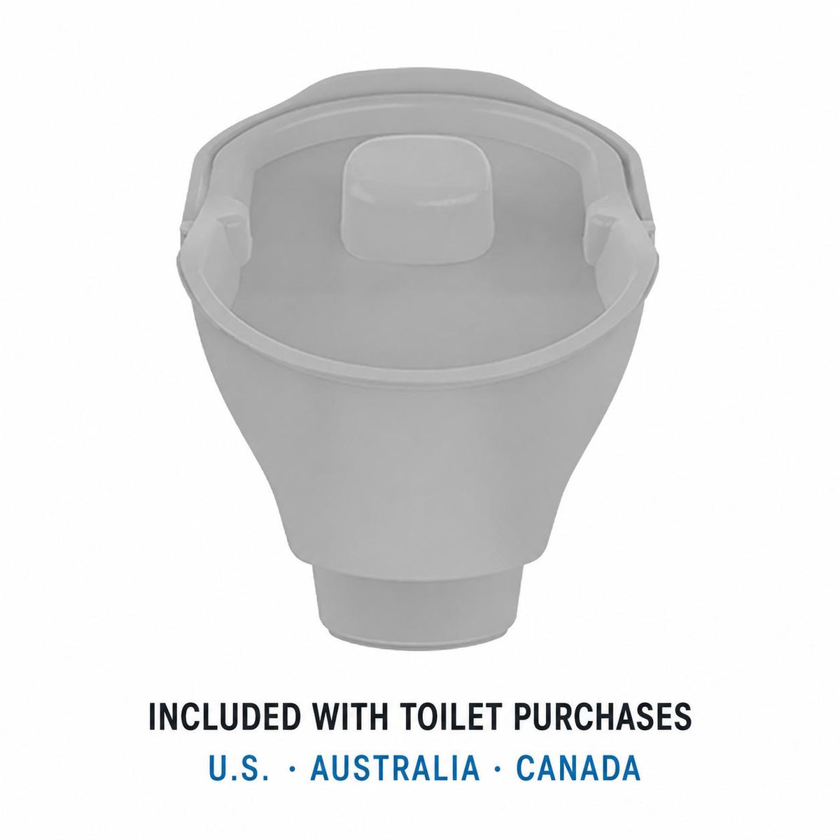 Modiwell Dry Flush Toilet Reusable Urine Tank, Save Refill Bags
